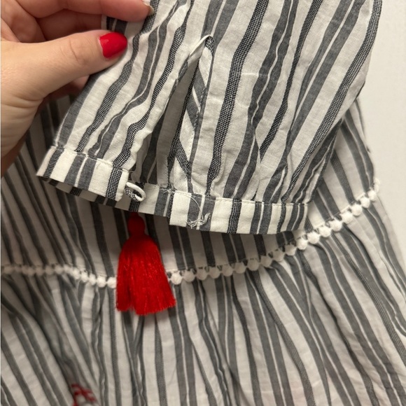 Kate Spade Broome Street Embroidered Top Size Medium - Picture 5 of 9